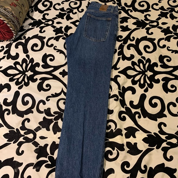 Goodfellow & Co jeans 30x30. Light distress . Fair trade, Straight leg - Picture 2 of 5